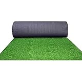  CÉSPED ARTIFICIAL DE 7 MM, 2 X 2 M-4MQ HIERBA ALFOMBRA JARDÍN CALPESTABILE PIEL