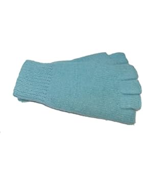 Roeckl Damen Halbfinger Angora Strick Handschuhe J-1765LB