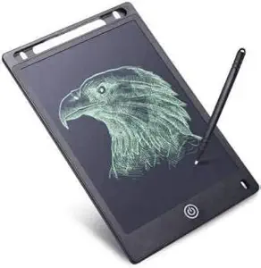 PREKRASNA Portable LCD Writing Board Slate Drawing Record Notes Digital Notepad with Pen Handwriting Pad Paperless Graphic Tablet