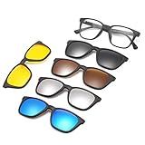 Estilo de Voltear Clásico Aviador - Estilo de lentes de voltear aviador son ligero peso y se ajustan a la mayoría de las gafas,le da una apariencia única.