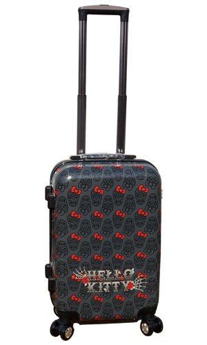 Preisvergleich Produktbild Hello Kitty Laptop-Trolley, Schwarz und rot (schwarz) - hk160313