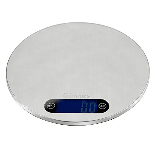 Digitale Küchenwaage, GIMARS Digitalwaage Haushaltswaage mit Haken zum Aufhängung Hohe Präzision auf bis zu 1g ( 5kg Maximalgewicht ) - 8