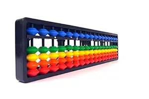 Kidivo Abacus Mathematical Kit for Kids/Infants Multicolor 17 Rod - Set of 1