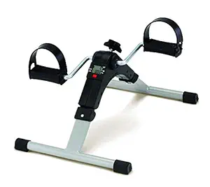 Sorcerer Pedal Exerciser Cycle Bike for Home Gym LCD Counter Foldable Exercise Bike Indoor Fitness Resistance Home Use Mini Bike