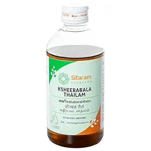 Sitaram Ayurveda Ksheerabala Thailam 200 ml (Pack of 2)