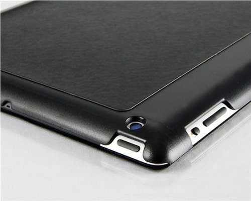 iPad 4 Hülle – VEO Ultra Dünnes Smart Cover mit Stand & Schlaf-Funktion für iPad 4. (Mit Retina), 3 & 2, SCHWARZ - 2