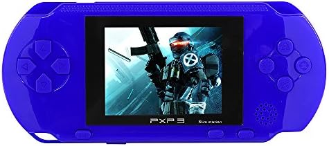 JouerNow Blue PXP 3 Handheld Slim 16 Bit Game Console Retro Video Game 150+ Games