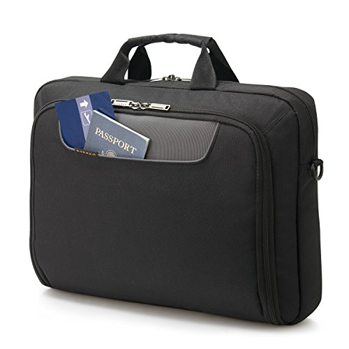Everki Advance – Laptoptasche für Notebooks bis 18,4 Zoll (46,7 cm) mit Zubehör-Fach, kontrastreichem Innenfutter und Trolley-Lasche, optimal für große Notebooks, Schwarz - 5