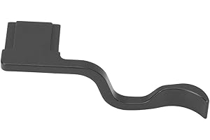 VBESTLIFE Kamera Daumengriff, Aluminiumlegierung Blitzschuh Daumengriff Schnalle Halter für A7M2 M3 A7R2 A9(Schwarz)
