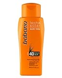 Sonnenmilch babaria Solar Milk Aloe Vera SPF40 PROTECCION ALTA 200 ml Unisex