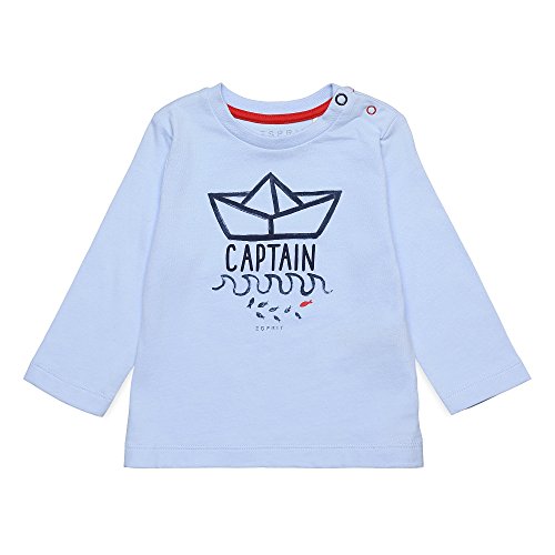 Esprit Kids Baby Boys' T-Shirt, Blau (Pastel Blue 412), 92 (EU)