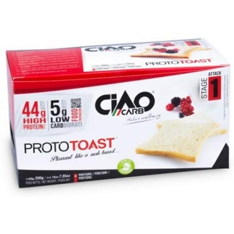 Ciaocarb IAF00078140 ProtoToast Stage 1, 4 Confezioni da 50 g