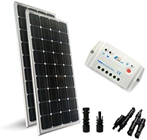 Solar Kit Base 300W 12/24V Photovoltaic Panel Monocrystalline Controller 20A PWM
