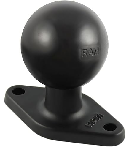 Leenconghui Triple Suction Cup Car Base Mount With 25mm/1" Ball For Ball Phone Mount,Compatible With RAM Mounts And Other B Size Double Ball Socket