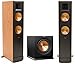 Produktbild Klipsch RF-82 MKII Kirsche und Klipsch R-112SW Schwarz NEU 2.1
