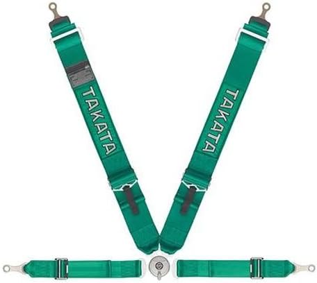 Takata 71001-H2 4-Point Belt With ASM 3" Shoulder Belt 2" Lap Belt Pull-Up (Bolt-On)
