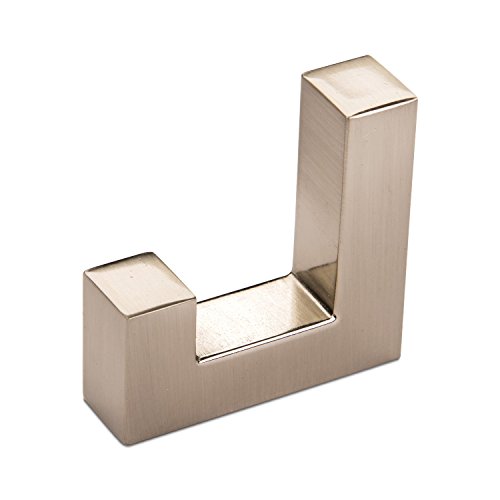 Moderner SO-TECH® Kleiderhaken Garderobenhaken Handtuchhaken Cosima 1-fach Edelstahloptik