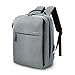 Produktbild UBaymax Anti-diebstahl Laptop Rucksack mit USB Ladeanschluss, 15,6 Zoll Wasserdicht Canvas Schulrucksack Daypack, Unisex Business Reise Schule Notebook Rucksack für Herren Damen (15,6 Grau)