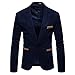 Produktbild MEIbax Herren Herbst Winter Cord Schlank Langarm Mantel Anzug Jacken Casual Blazer Top Mäntel Anzüge Sakkos