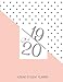 Nursing Student Planner 19 20: Weekly and Monthly School Planner Calendar Organizer & Scheduling Agenda Journal Notebook, Academic Year July 2019 - June 2020 Pink and Dot Cover by Sara Lept