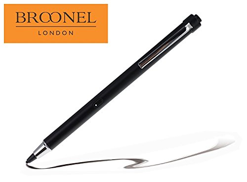 détail Broonel stylet numérique pointe fine rechargeable noir pour le LG G Pad 8.0