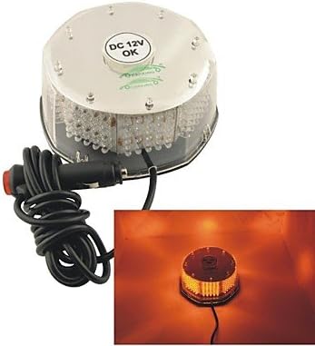 12V Car Vehicle 240 LED Roof Top Flash Strobe Emergency Warning Hazard Light-Yellow