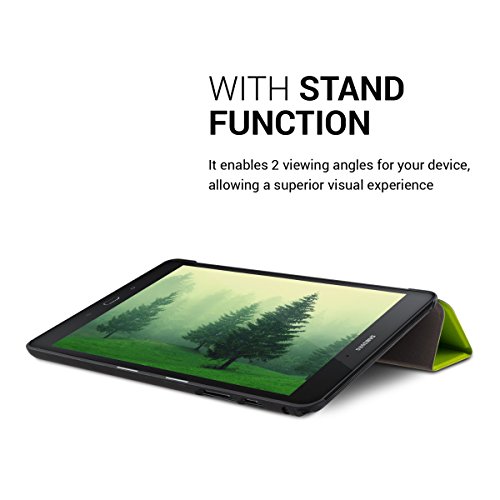 kwmobile Hülle für Samsung Galaxy Tab A 9.7 T550N / T555N / P550N – Smart Cover Case Tablet Schutzhülle Kunstleder – Ultra Slim Tabletcase Grün - 6