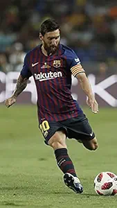 VVWV Lionel Messi Poster Motivational Football Poster Home Living Room Bedroom Boys Room Decorations 300 GSM L X H 12 .00 X 18.00 Inches