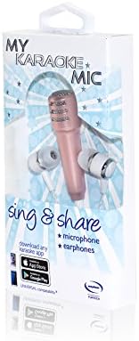 My Mini Karaoke Microphone with Earphones Rose Gold - Color: Rose Gold
