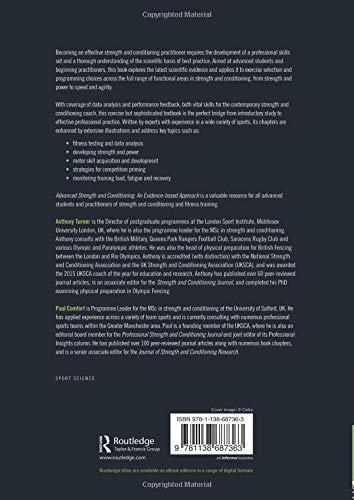 Book's Cover of Advanced Strength and Conditioning