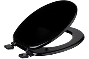 UNIVERSDECOR Abattant toilette "Design Color" Atmosphera (Noir)