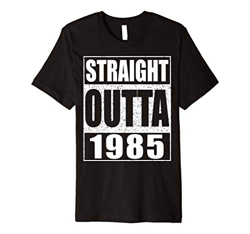 Straight Outta 1985 Shirt Men Women 40th Birthday T-Shirt