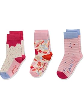 Tom Joule Mädchen Socken Brilliant Bamboo, 3er Pack