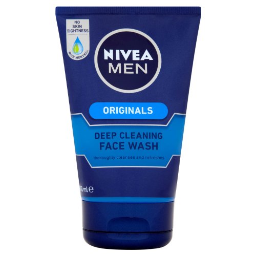 Nivea Men Deep Cleansing Face Wash, 100 ml - Pack of 3