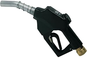 Buse à carburant PIUSI pour diesel, essence avec arrêt automatique pour débits jusqu'à 90 litres/minute, Convient pour bec d'entrée de machine de 29 mm, Raccord femelle 1" BSP | A80 F00604030