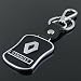 eShop24x7 Renault leather imported key chain key ring with chrome car logo for duster scala pulse koleos fluence RS.295.00