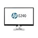 Produktbild 'HP EliteDisplay E240 IPS 23.8 Schwarz, Silber Full HD Matt