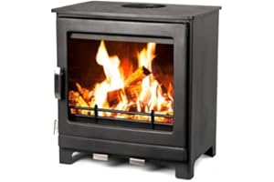 Mazona Ripley 8 kW Ecodesign Ready Multi Fuel Wood Burning Stove