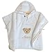 Produktbild Bade Poncho mit Ihrem Wunsch Namen bestickt weiß Steiff Collection 2927