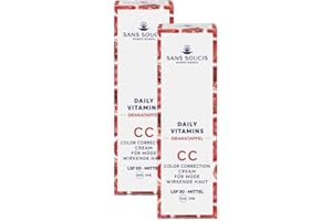 ‎SANS SOUCIS BADEN-BADEN Sans Soucis - Daily Vitamins - Granatapfel CC Cream - Anti-Müdigkeit LSF 20-2x30 ml