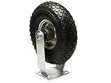 Soporte de acero galvanizado Para serrar con ruedas neumáticas 260 mm x 85 mm 3, 00-4 con metal estable-llanta
