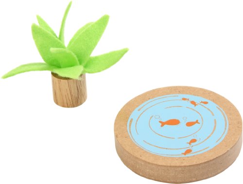 Voila Wooden Eco-Doll's House with Furniture