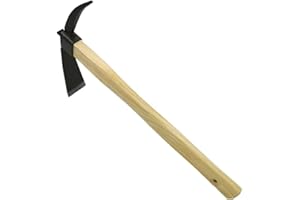 SOFIALXC Shaped Double Hoe Weeding Hoe, Wood Handle