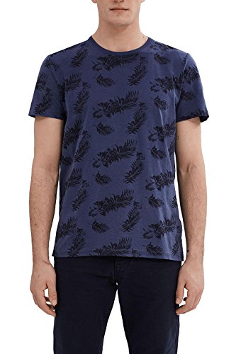 ESPRIT Herren T-Shirt 037EE2K002, Gr. Large, Blau (Ink 415) ESPRIT Herren T-Shirt 037EE2K002, Gr. Large, Blau (Ink 415)