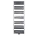 Produktbild Hudson Reed Handtuch-Heizkörper Arch - Badheizkörper aus Stahl in Anthrazit -Mittelanschluss - 2083 Watt - 1800 mm x 600 mm - Ideal für Moderne Badezimmer