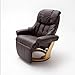 Produktbild Relaxsessel Calgary II MCA Echt Leder Braun Natur Stoff Textil