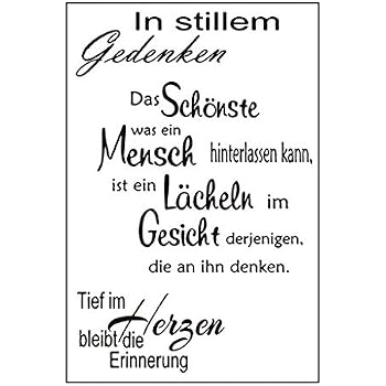 2er Set Stempelschablonen „Stille Anteilnahme“ & „Trauer“ – A7, Transparent, Für Karten & Scrapbooking