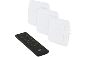 DIO CONNECTED HOME Set de 3 interrupteurs Volets roulants + télécommande - DiO