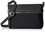 Pflegeleicht Gabor Damen Judy Umhängetasche, (Schwarz), 27x18x5.5 cm