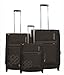 Kamiliant By American Tourister Polyster Gaho Luggage Set of 3 Black RS.9905.00